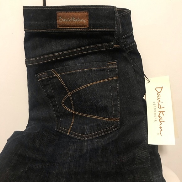 David Kahn Nikki Low Rise Straight Leg Jeans 24 - Picture 2 of 7